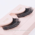 wholesale korean material synthetic silk natural looking false eyelash with private label